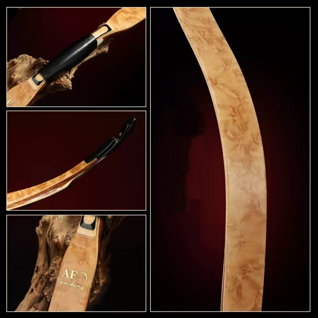 AF Si Cai 20-50lb Traditional Bow 54" Laminated Recurve Archery