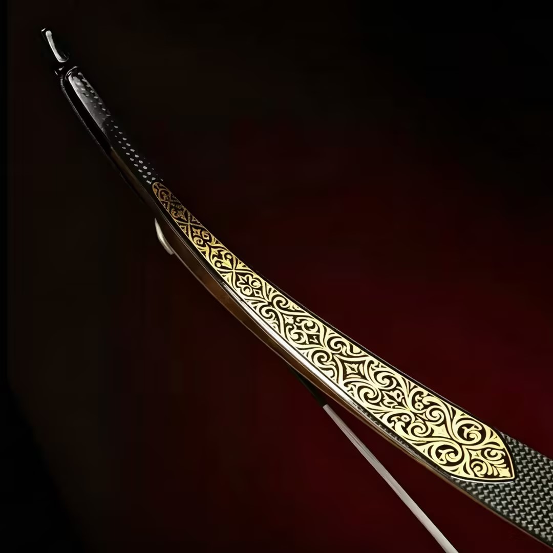 AF Tatar 3K Carbon Recurve Bow 20–50lbs Traditional Training Bow