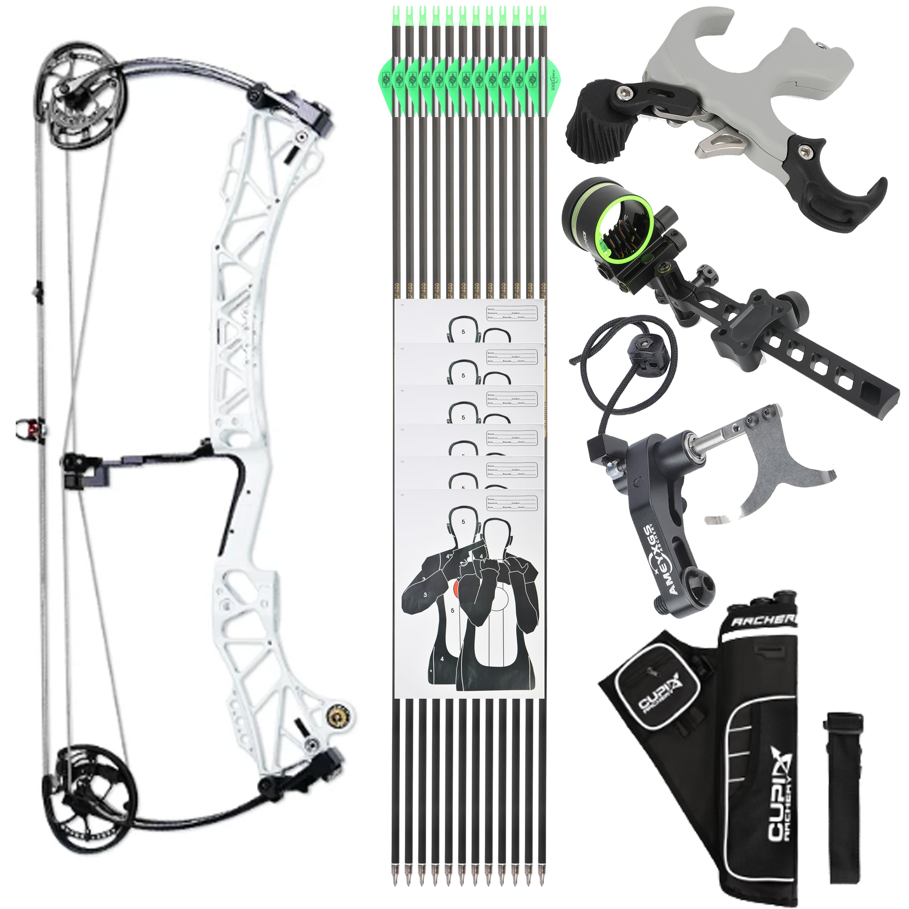AGS Compound Bow Kit 45-75lbs Target Shooting Target Archery