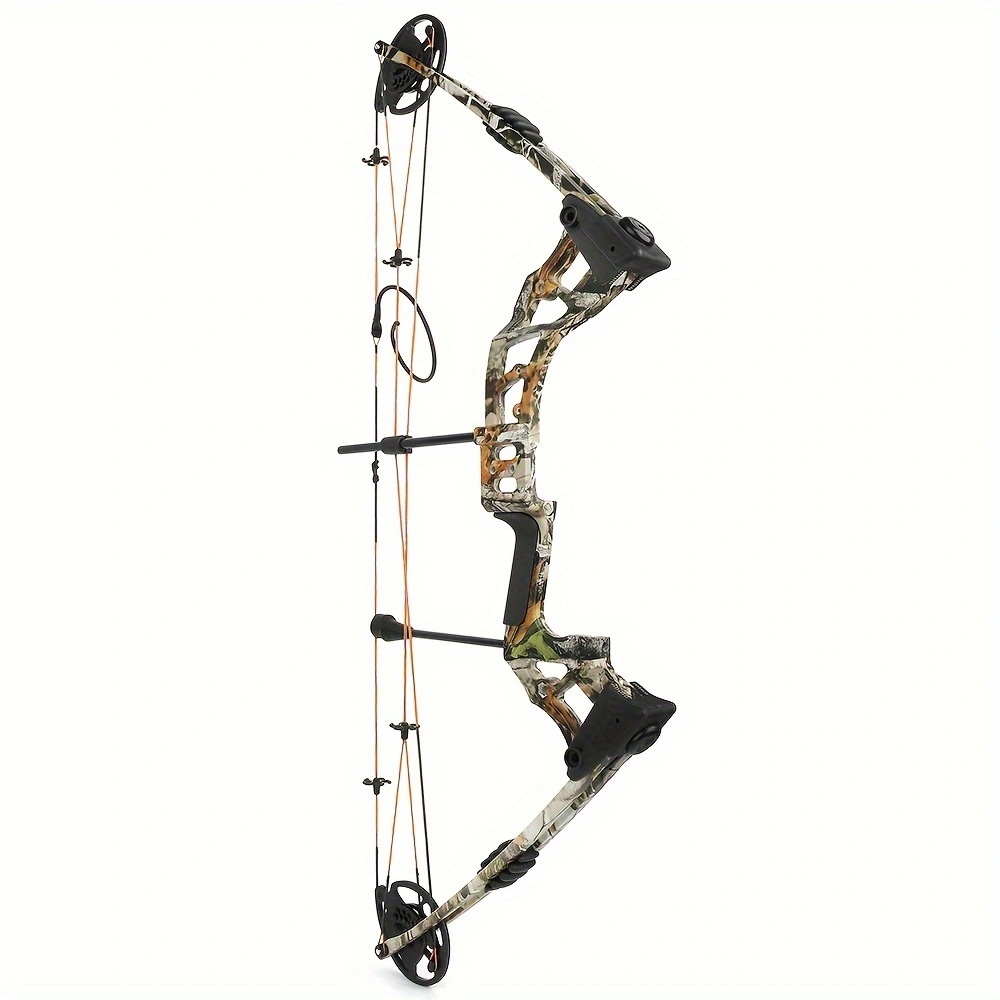 Archery Camouflage Composite Bow Set 0-70lbs Outdoor Shooting Hunting Bow And Arrow Right Hand