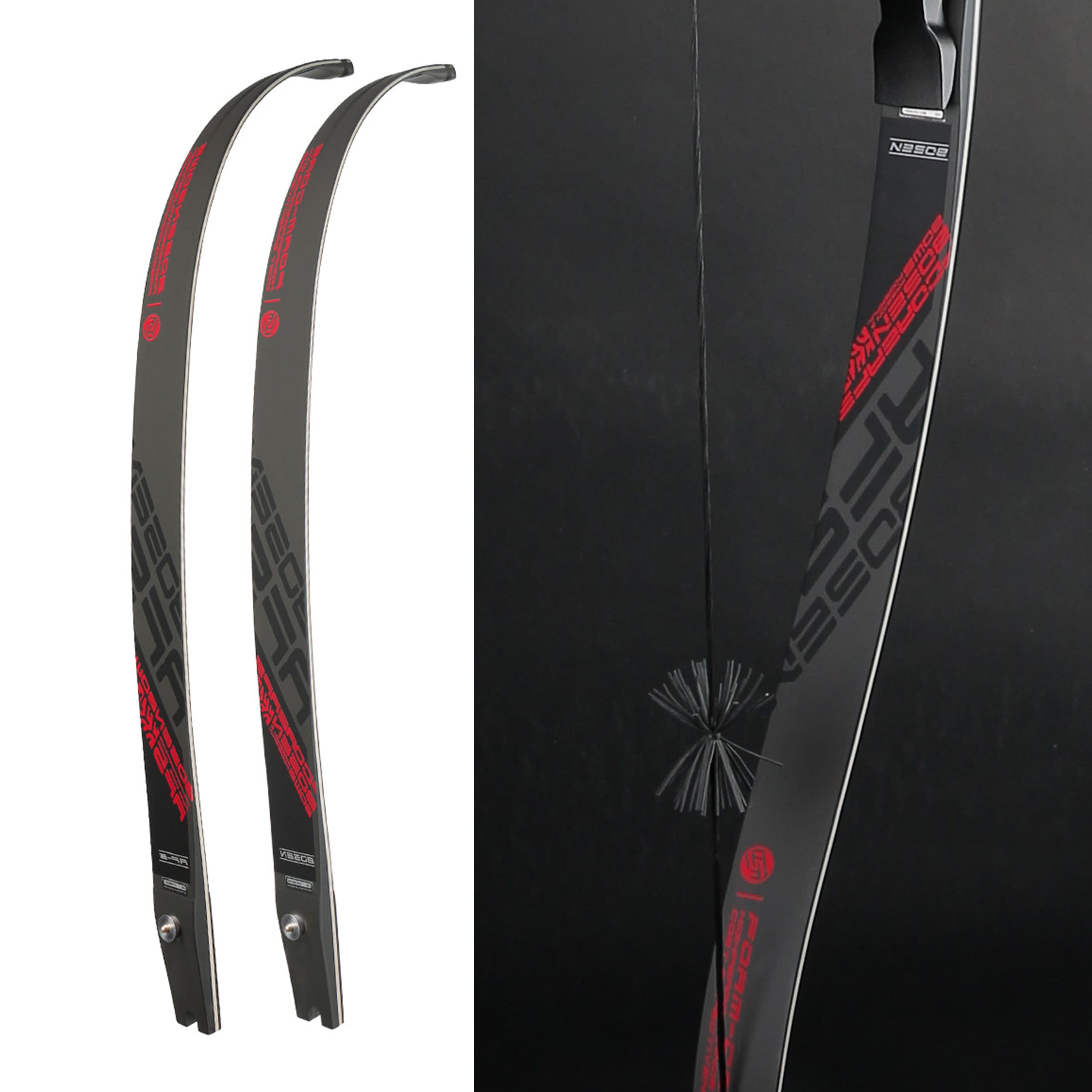  64" Recurve Bow Package ILF 20-60lbs Takedown Bow Shooting