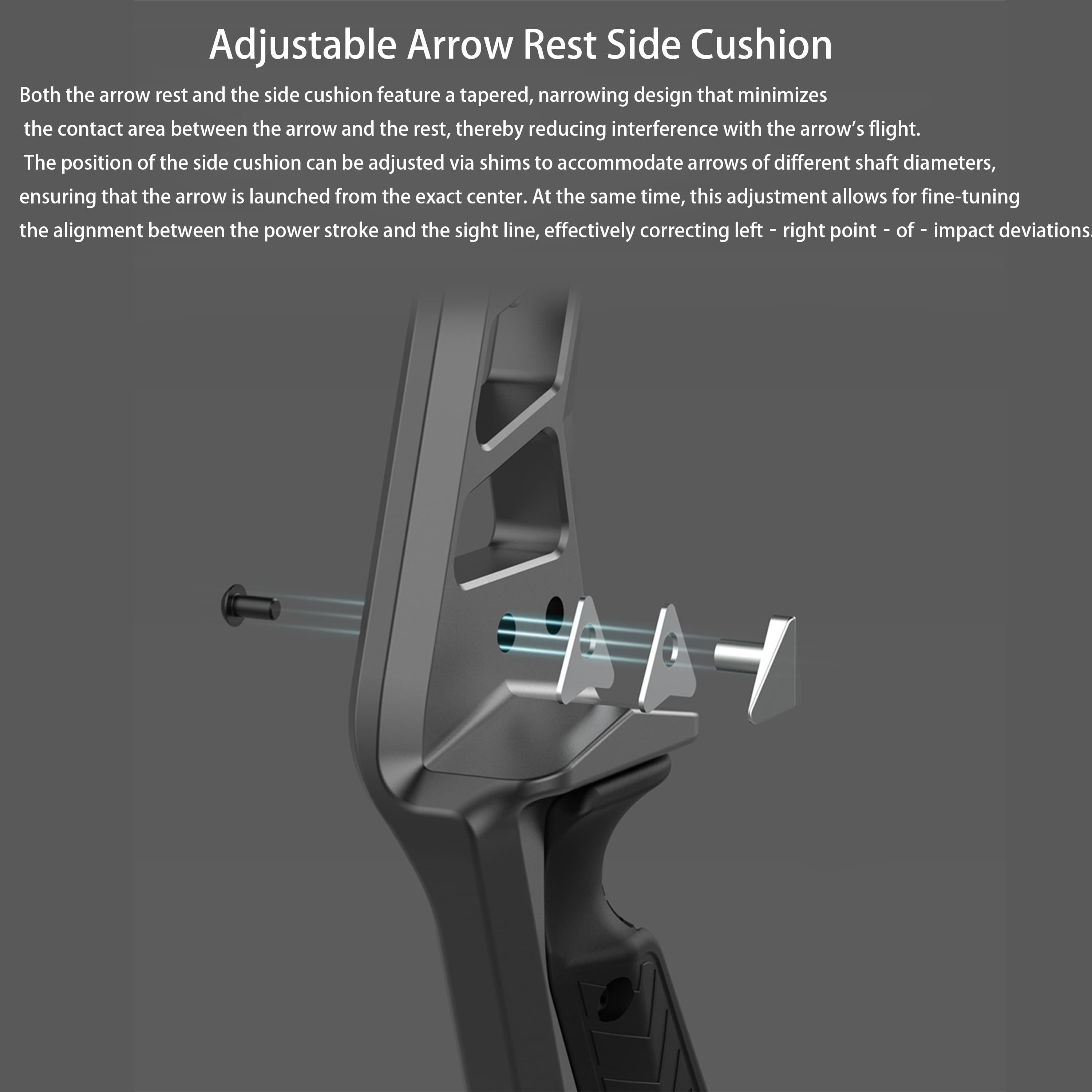  64" Recurve Bow Package ILF 20-60lbs Takedown Bow Shooting