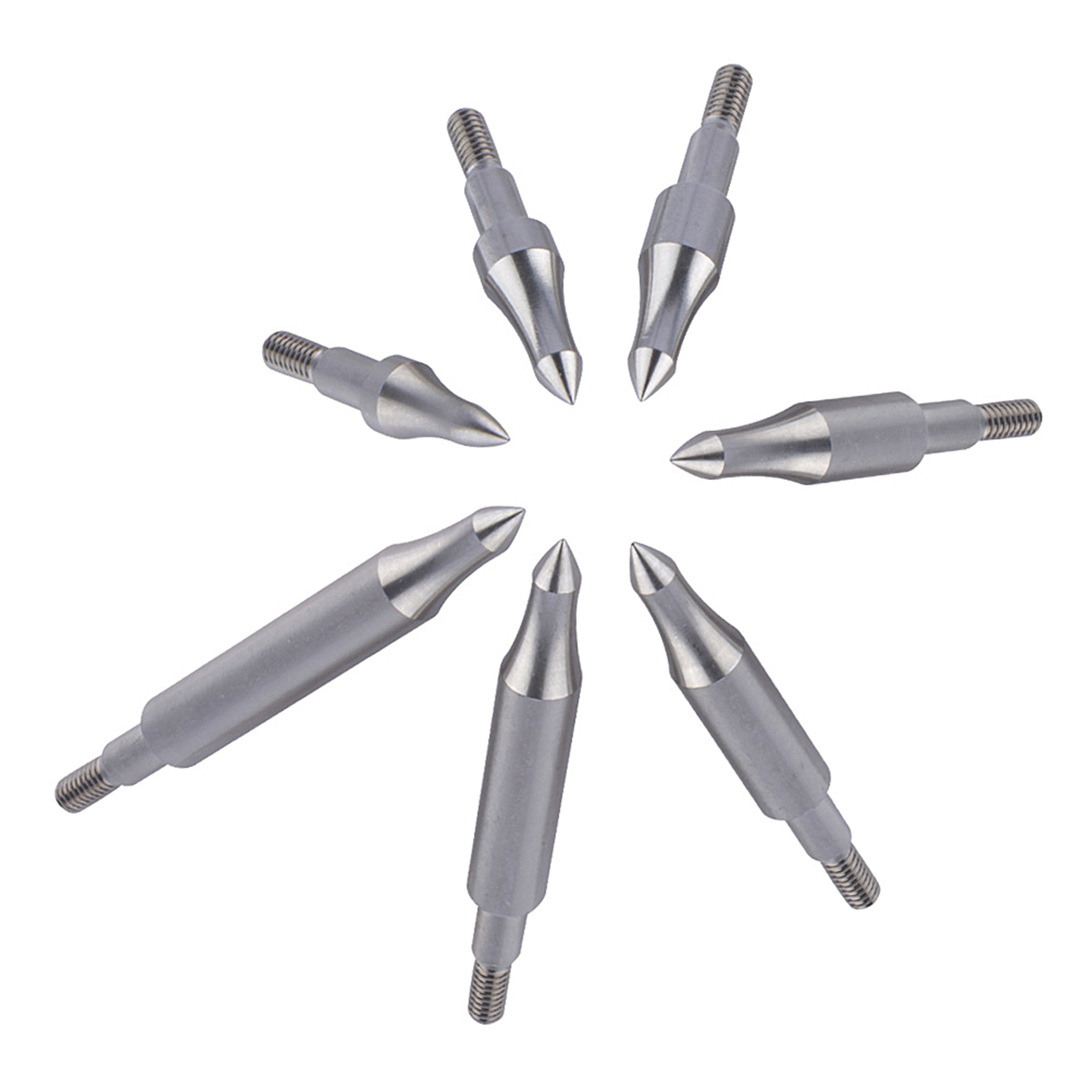 Archery Arrowhead Stainless Steel 100-300gr Screw In Point Hunting 12X 