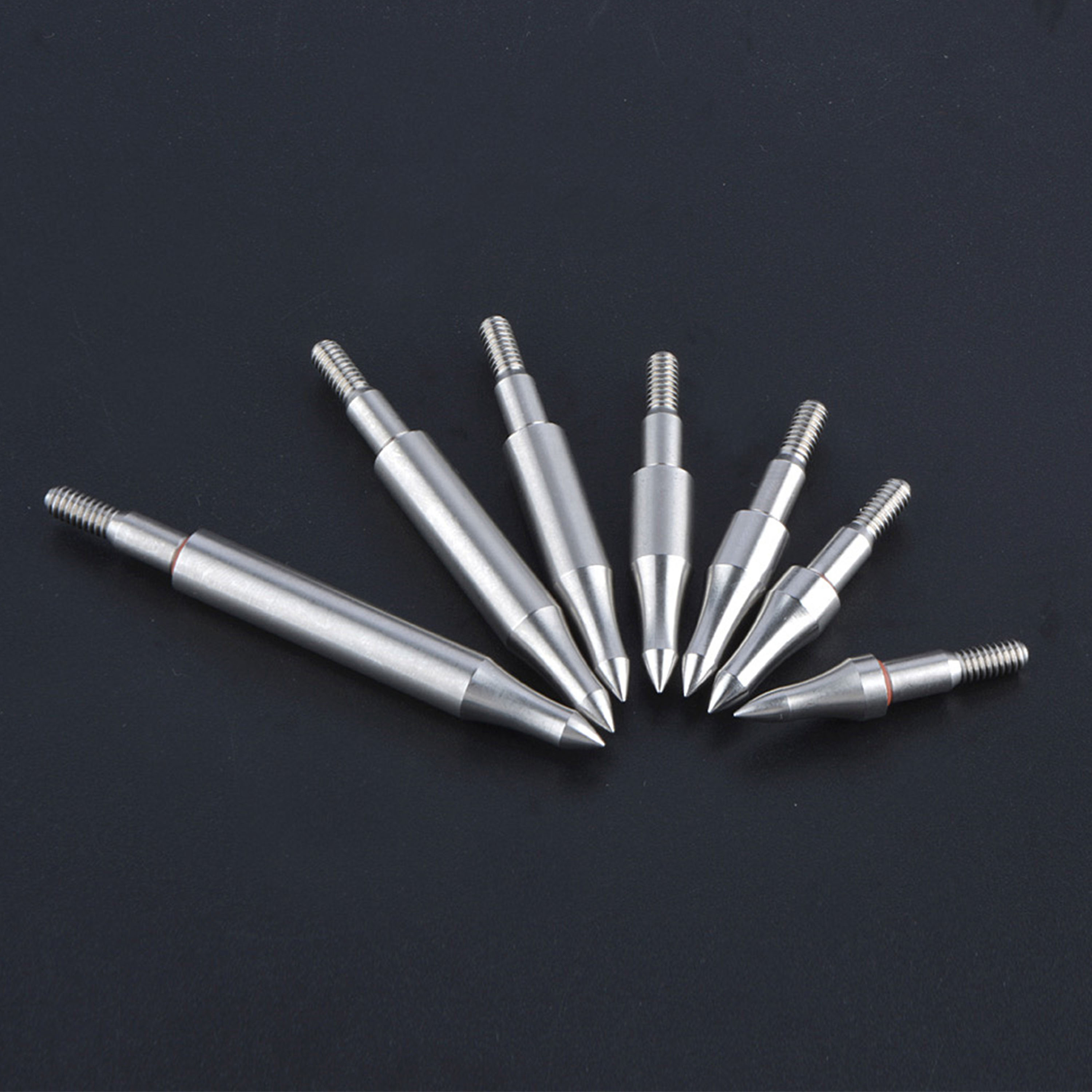 Archery Arrowhead Stainless Steel 100-300gr Screw In Point Hunting 12X 