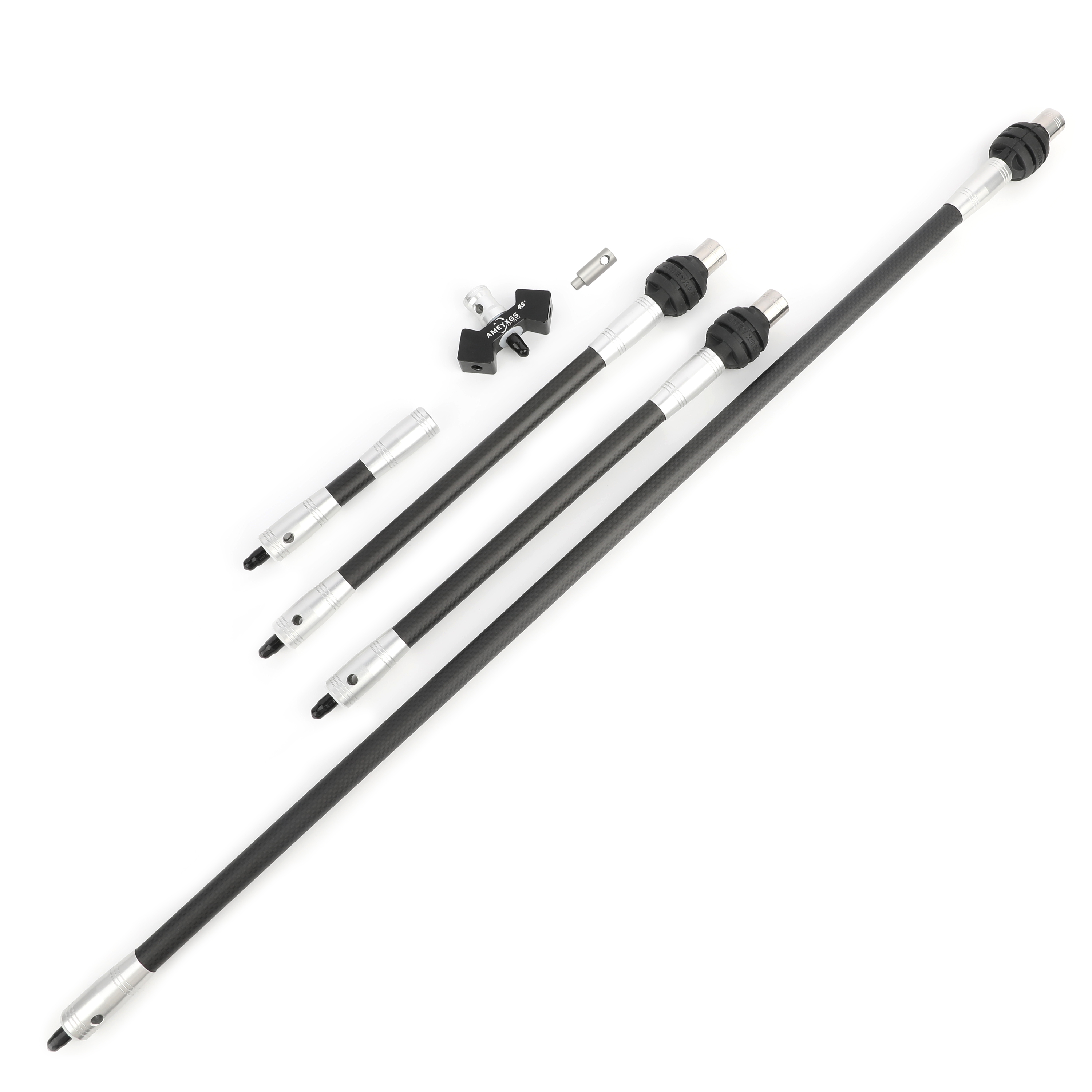 Archery Carbon Stabilizer Balance Bar Kit for Bow Target 28/30inch