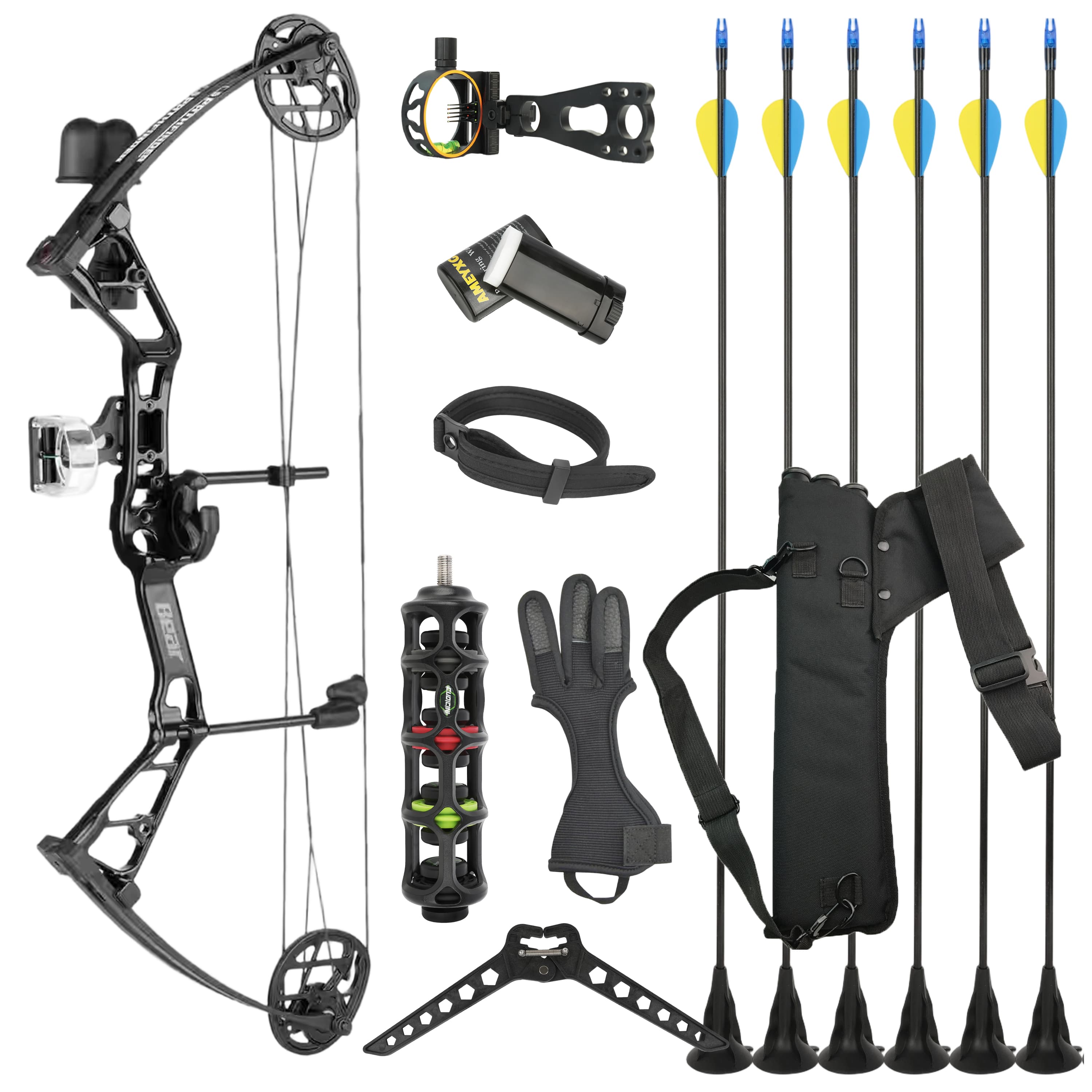 BEAR Compound Bow Kit 15-40lbs Target Shooting Archery