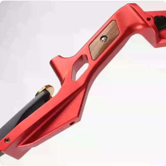BOSEN 15" ILF Recurve Riser RH CNC Aluminum with Hardwood Panels
