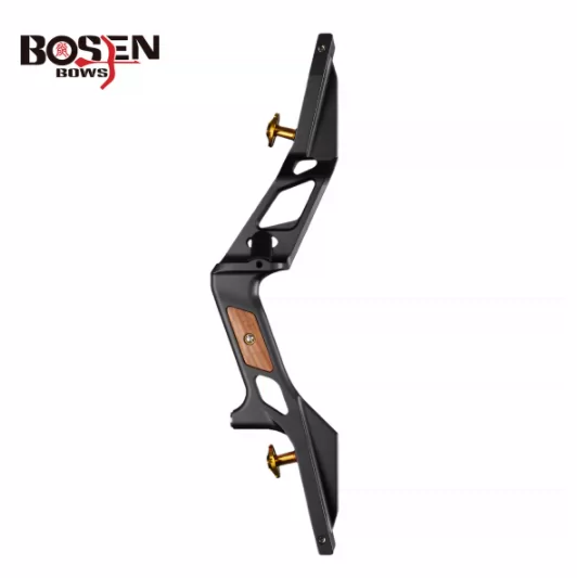 BOSEN 15" ILF Recurve Riser RH CNC Aluminum with Hardwood Panels
