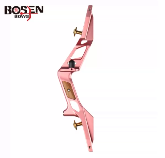 BOSEN 15" ILF Recurve Riser RH CNC Aluminum with Hardwood Panels