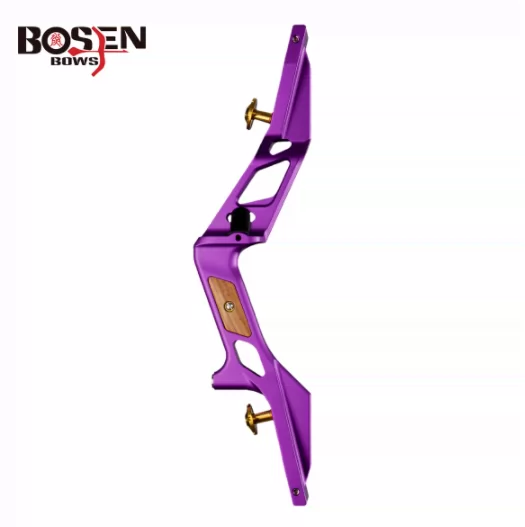 BOSEN 15" ILF Recurve Riser RH CNC Aluminum with Hardwood Panels
