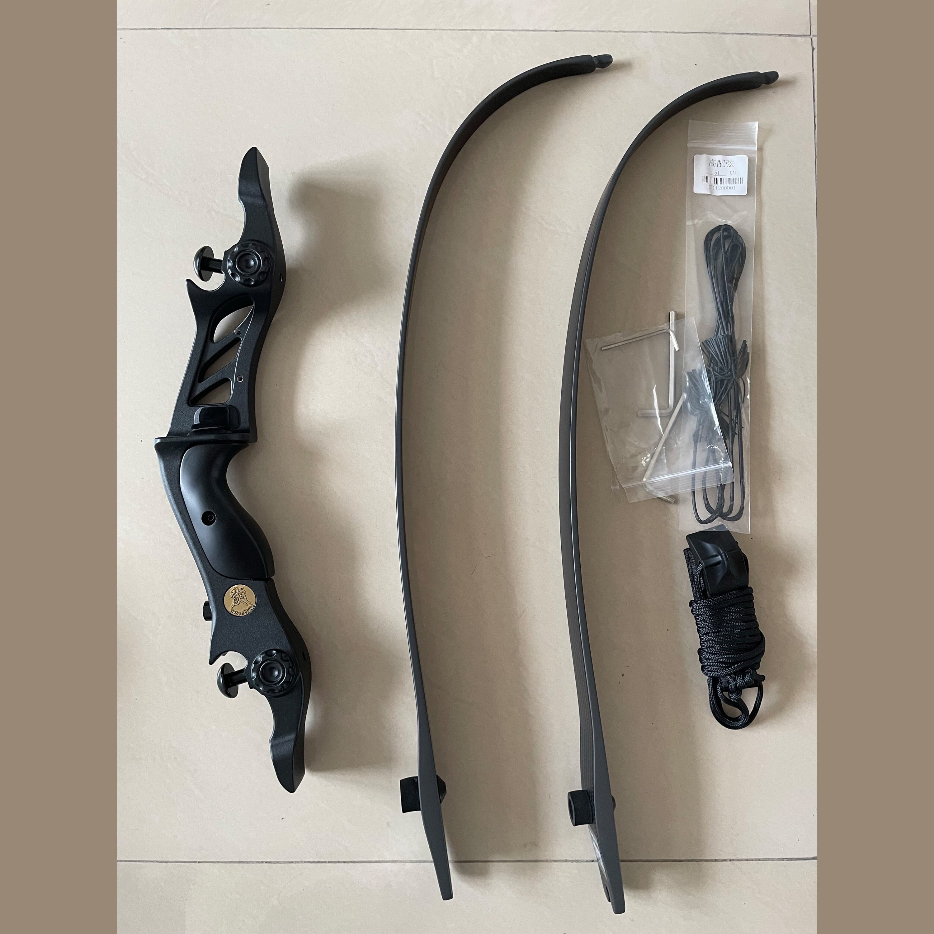 BOSEN Takedown Recurve Bow Kit 20-50bs Shooting Archery Target 