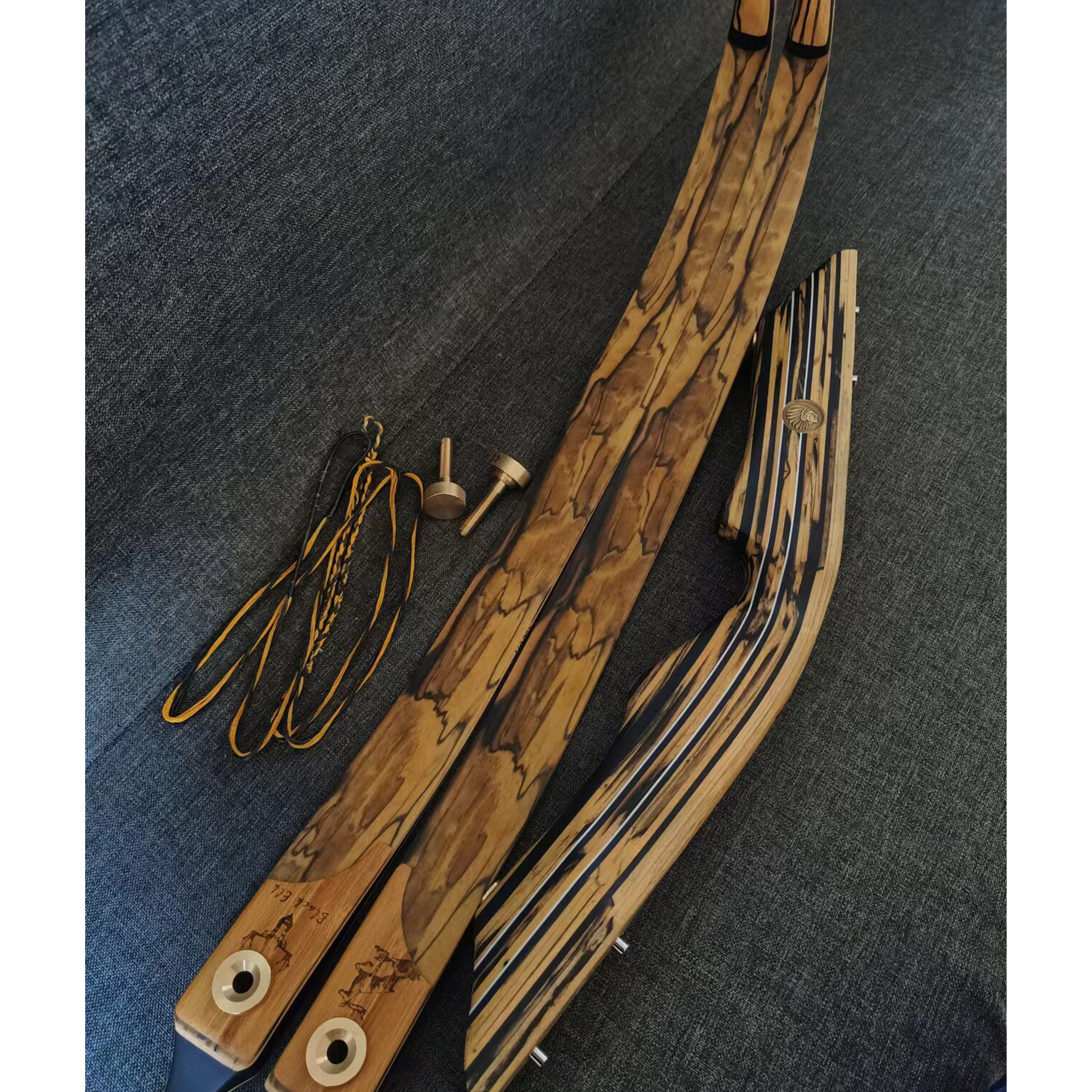 Black Elk 25-55 lbs Takedown Recurve Bow Competition Bow for Hunting Shooting