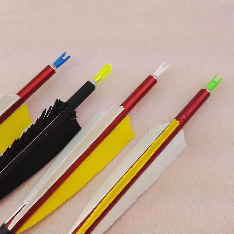 50pcs Archery Arrow Nock Pins Aluminum Needles ID4.2/ 6.0 /6.2mm Shaft Connector