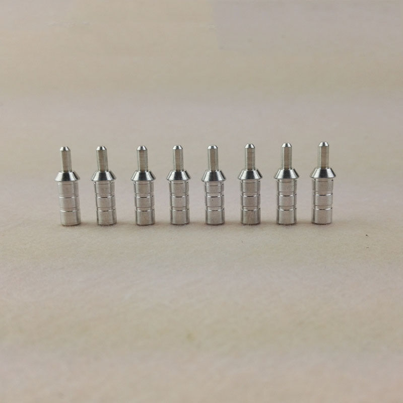 50pcs Archery Arrow Nock Pins Aluminum Needles ID4.2/ 6.0 /6.2mm Shaft Connector
