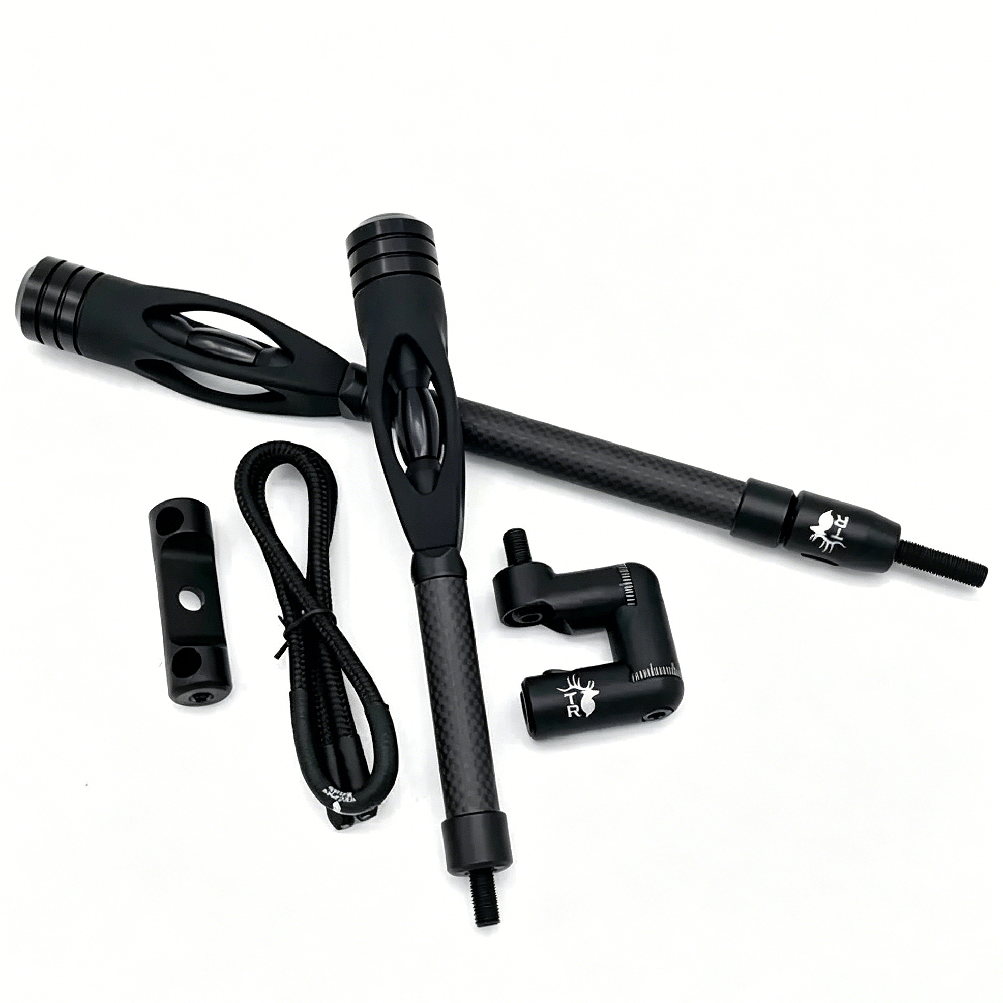 TEFEIRJI Carbon Stabilizer Rod Quick Release Bow Damper