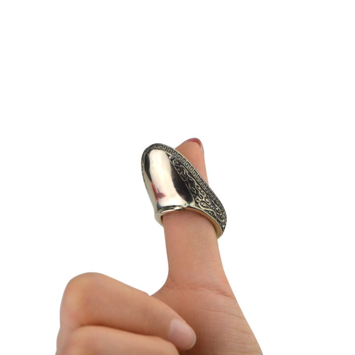 Traditional Archery Copper Thumb Ring Deep Hook Bow Shooting Gear