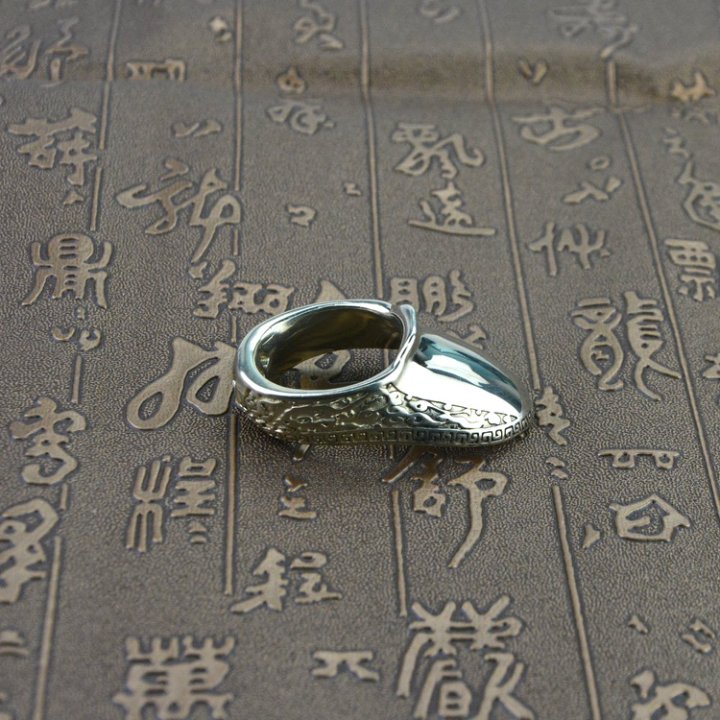 Traditional Archery Copper Thumb Ring Deep Hook Bow Shooting Gear