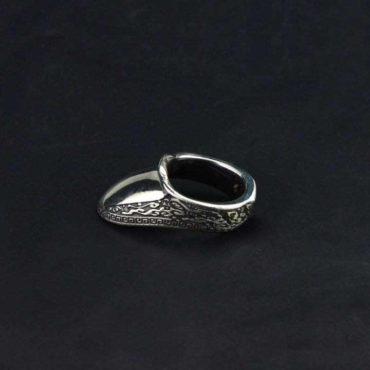 Traditional Archery Copper Thumb Ring Deep Hook Bow Shooting Gear