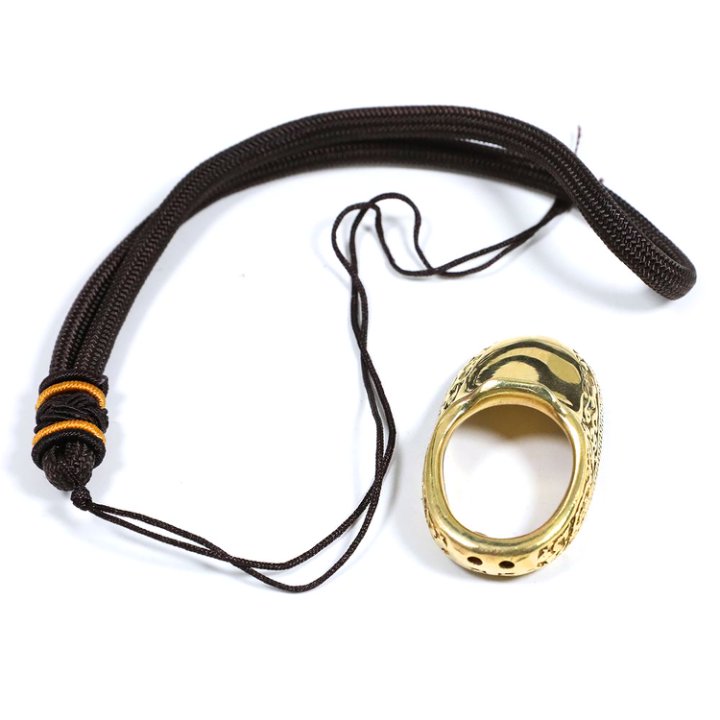 Traditional Archery Copper Thumb Ring Deep Hook Bow Shooting Gear