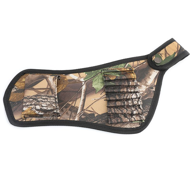 Mini 11'' Archery Arrow Quiver Portable Divide Arrow Bag Can Hold 8pcs Arrows  Outdoor 