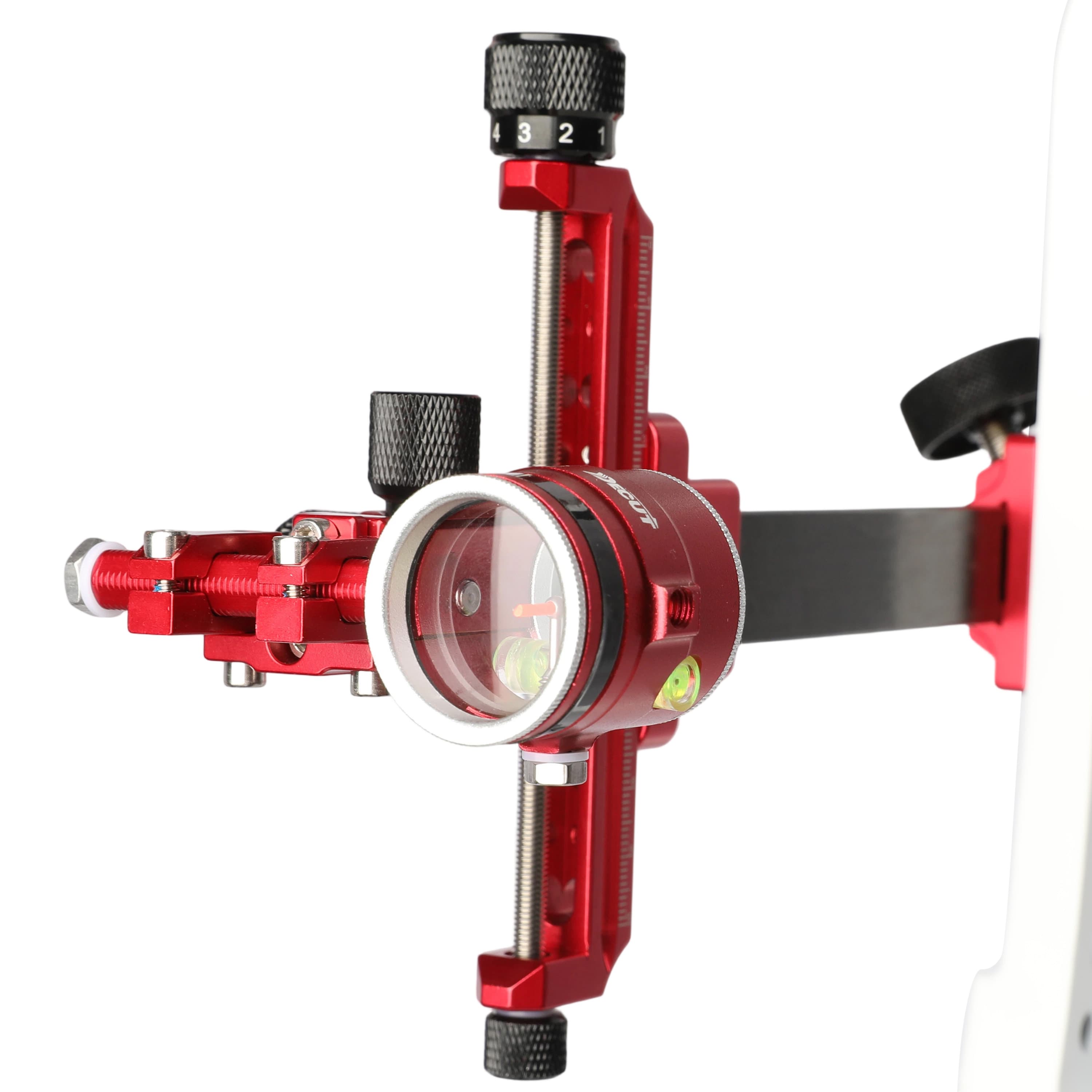 Compound Bow Scope Sight Pin 4x 6x 8x Lens 28mm Sunshade Archery 