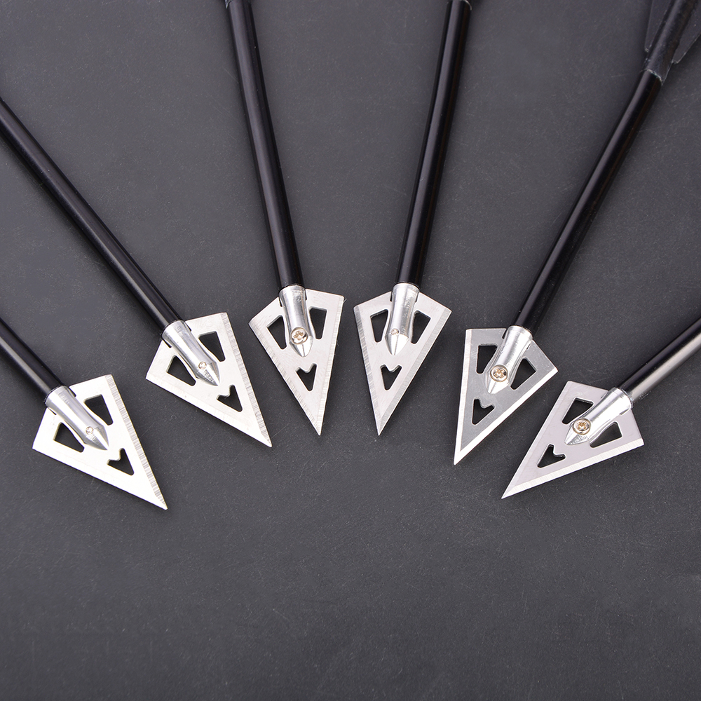 Precision Aluminum Mini Bolts for Crossbows (50-80 lbs) – Pack of 6