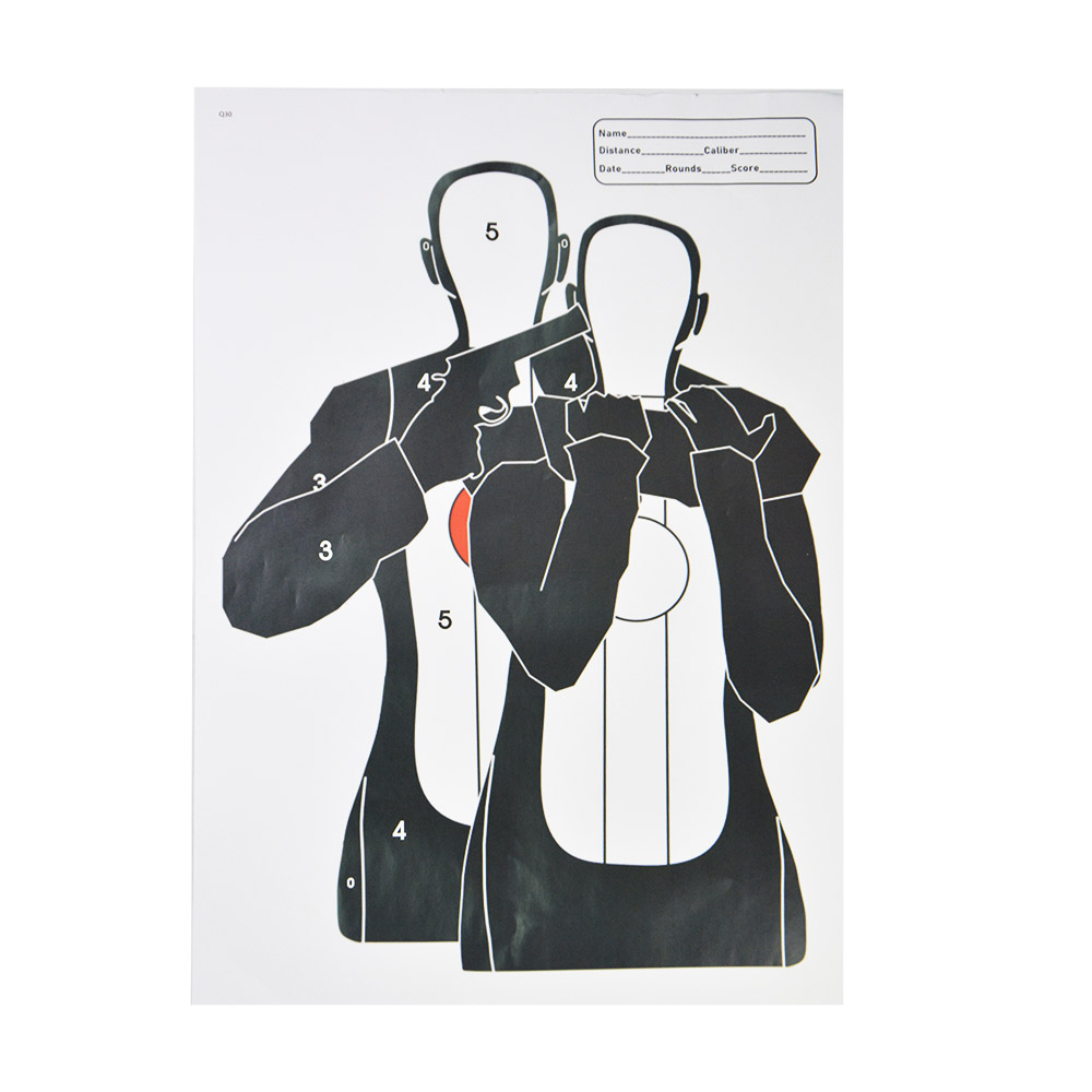 HARROW Shooting Target Paper 45x32cm 10 Sheets