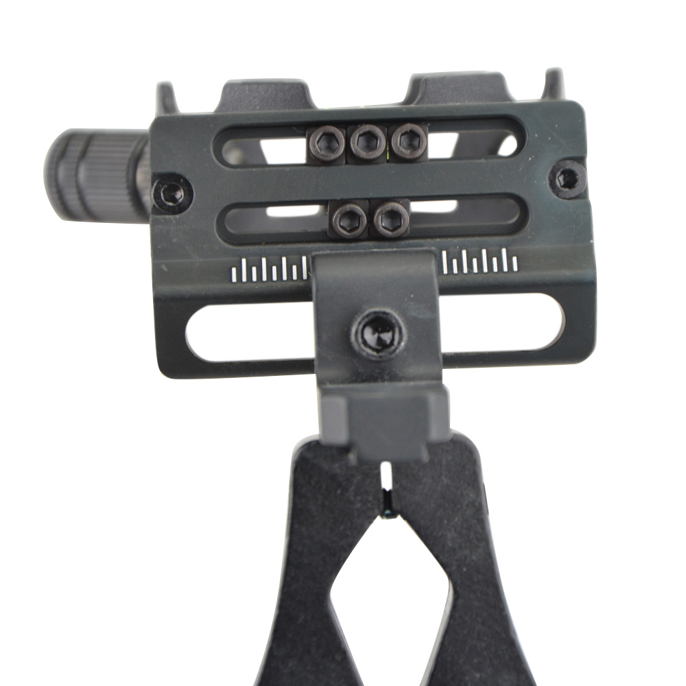 Five-Pin CNC Aluminum Bow Sight with Fiber Optic