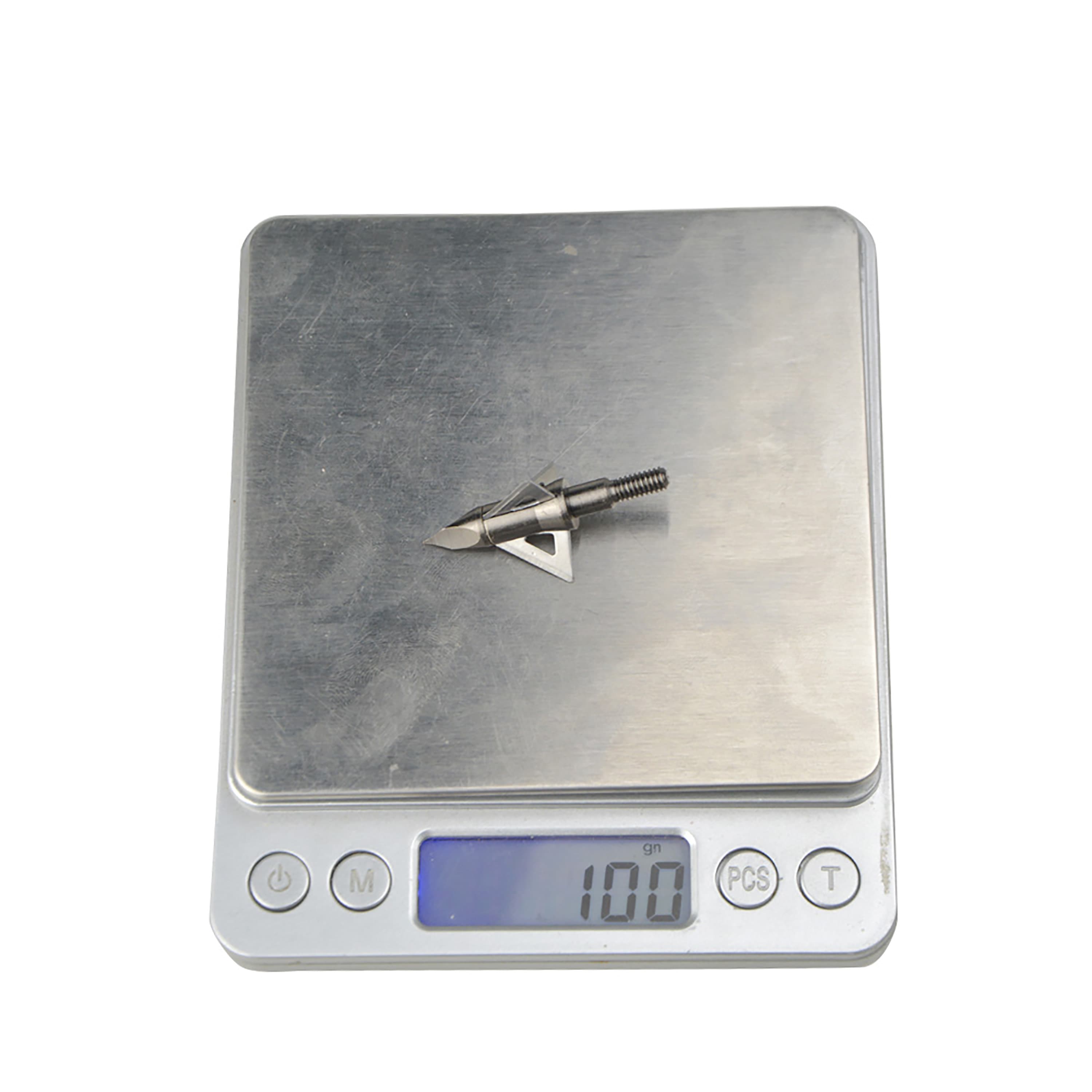 100 Grain Archery Arrowheads Blades Hunting Points Stainless Steel