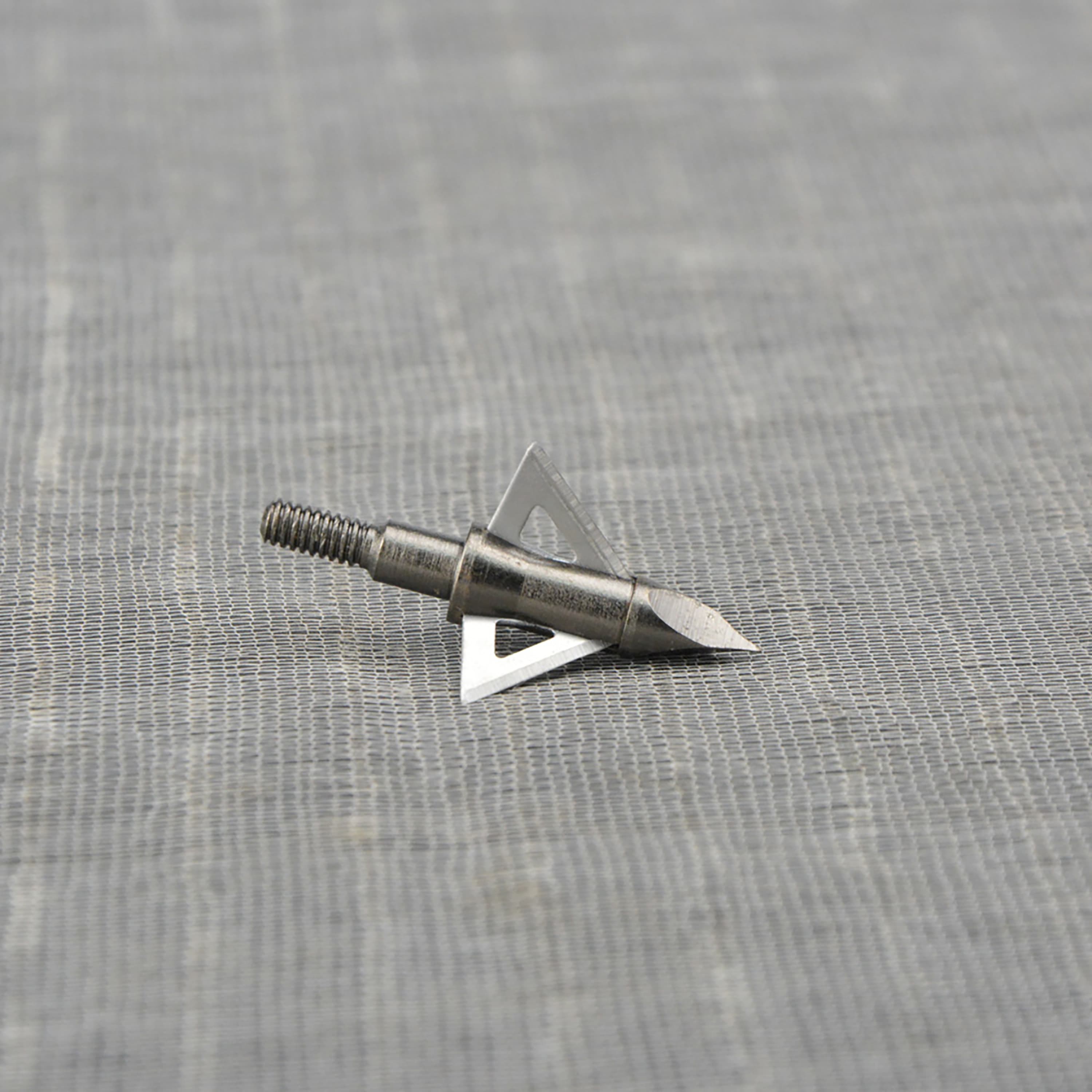 100 Grain Archery Arrowheads Blades Hunting Points Stainless Steel