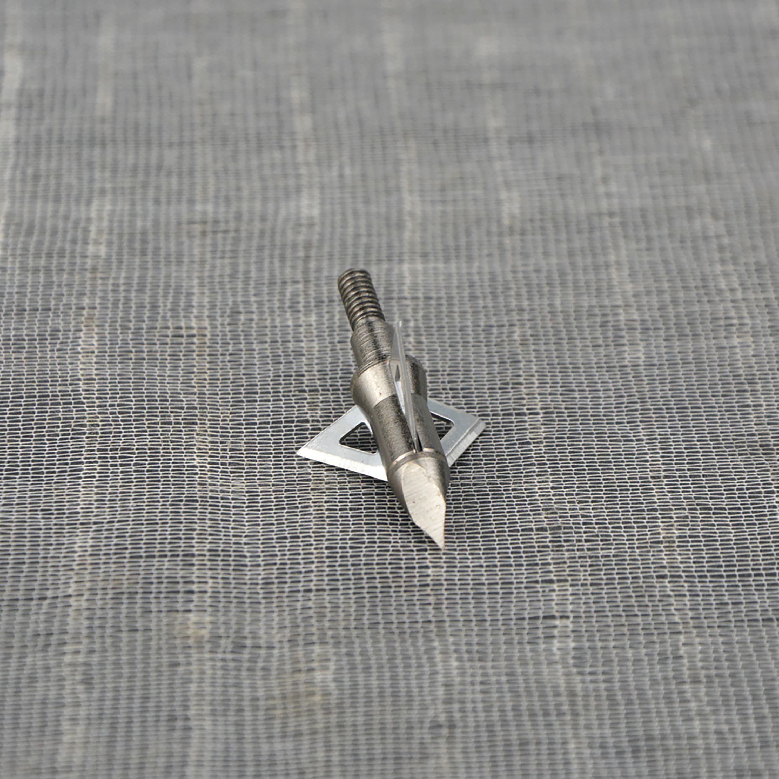 100 Grain Archery Arrowheads Blades Hunting Points Stainless Steel