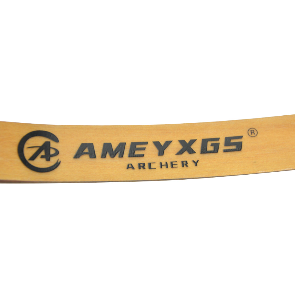 60" Wooden Recurve Bow Kit 20/25lbs for Hunting & Target Practice