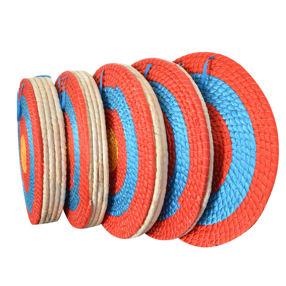 Handmade Straw Archery Target – 55cm Diameter, 1-5 Layers | Durable Traditional Arrow Target