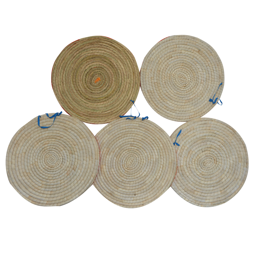 Handmade Straw Archery Target – 55cm Diameter, 1-5 Layers | Durable Traditional Arrow Target