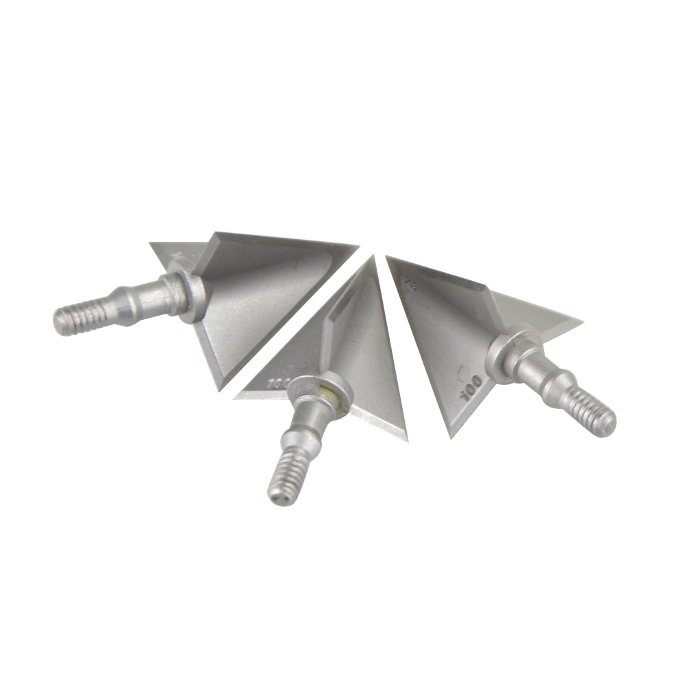 X3 Arrowheads 100 Grain Stainless Steel, Pack of 12