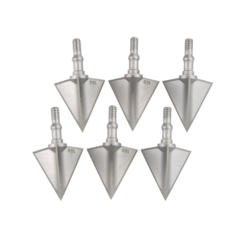 X3 Arrowheads 100 Grain Stainless Steel, Pack of 12