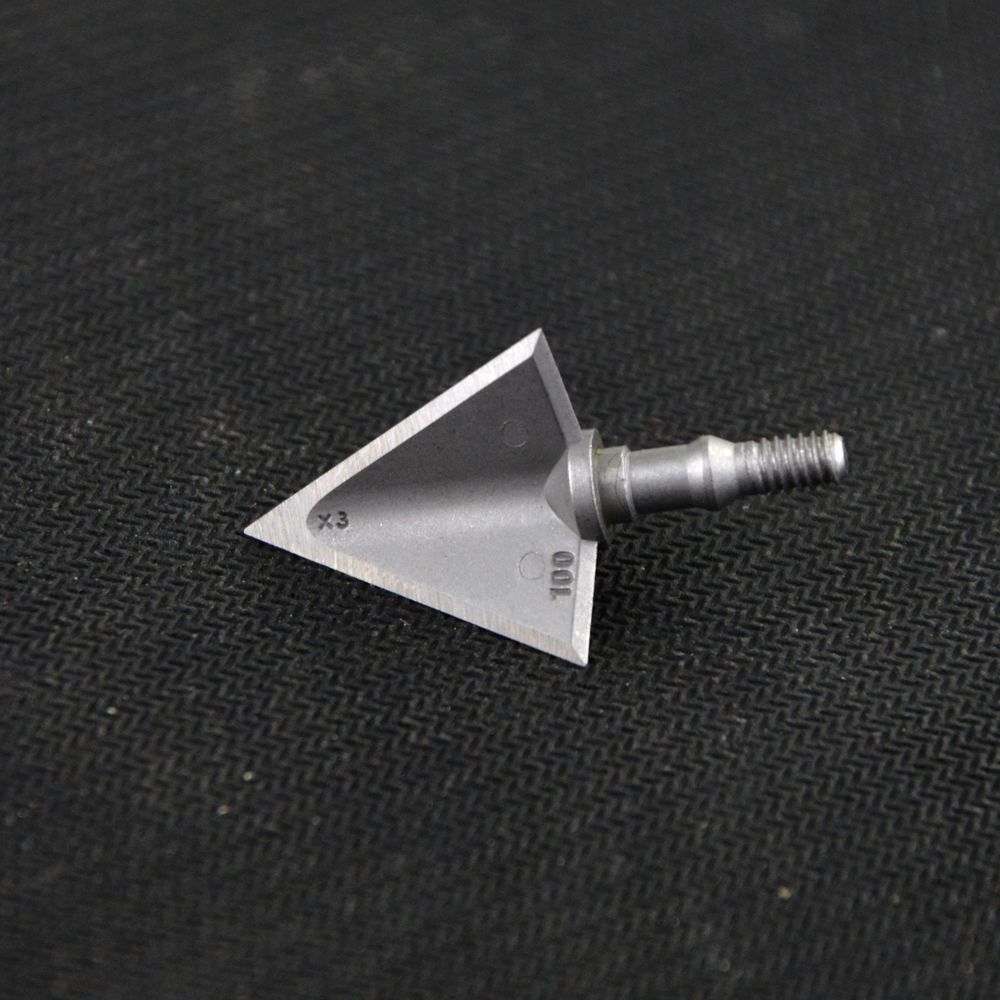 X3 Arrowheads 100 Grain Stainless Steel, Pack of 12
