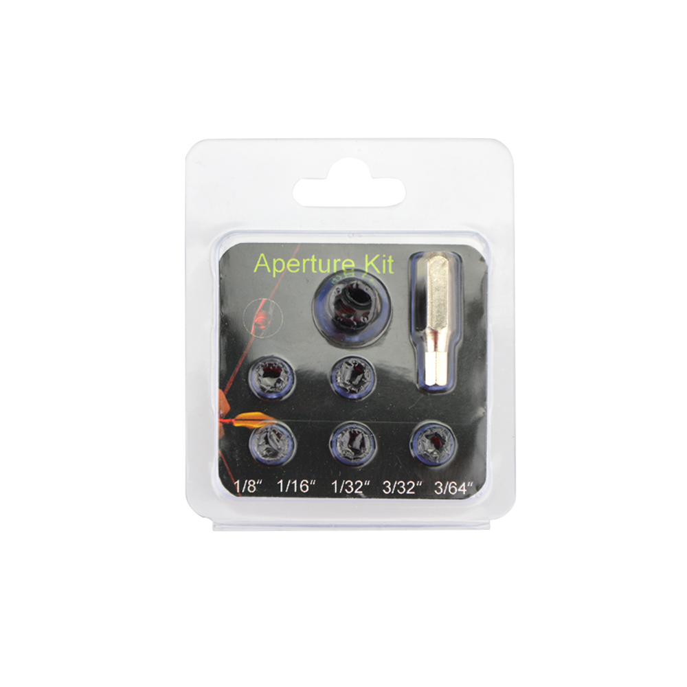 Aluminum Peep Sight Set with Cap 5-in-1 Archery Accessory