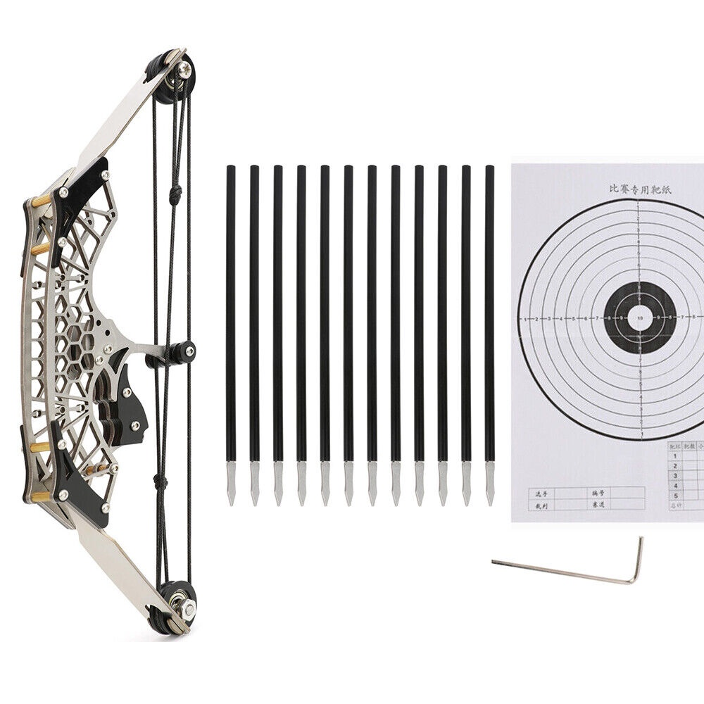 7.9 "Mini Composite Bow Set Bow Gift Bow Bag Indoor Entertainment Small Pulley Bow