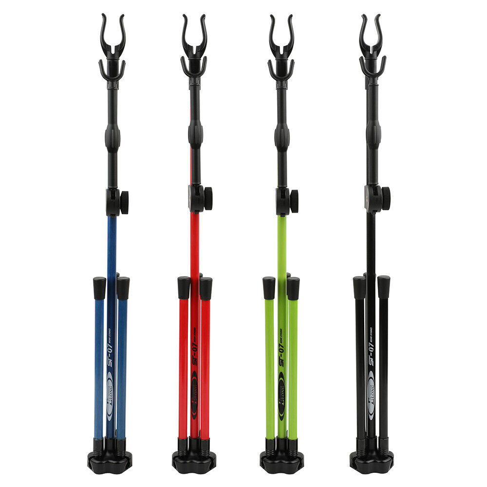 Archery Stand Holder Foldable Bracket Rack Hanger RecurveBow Long Bow Hunting