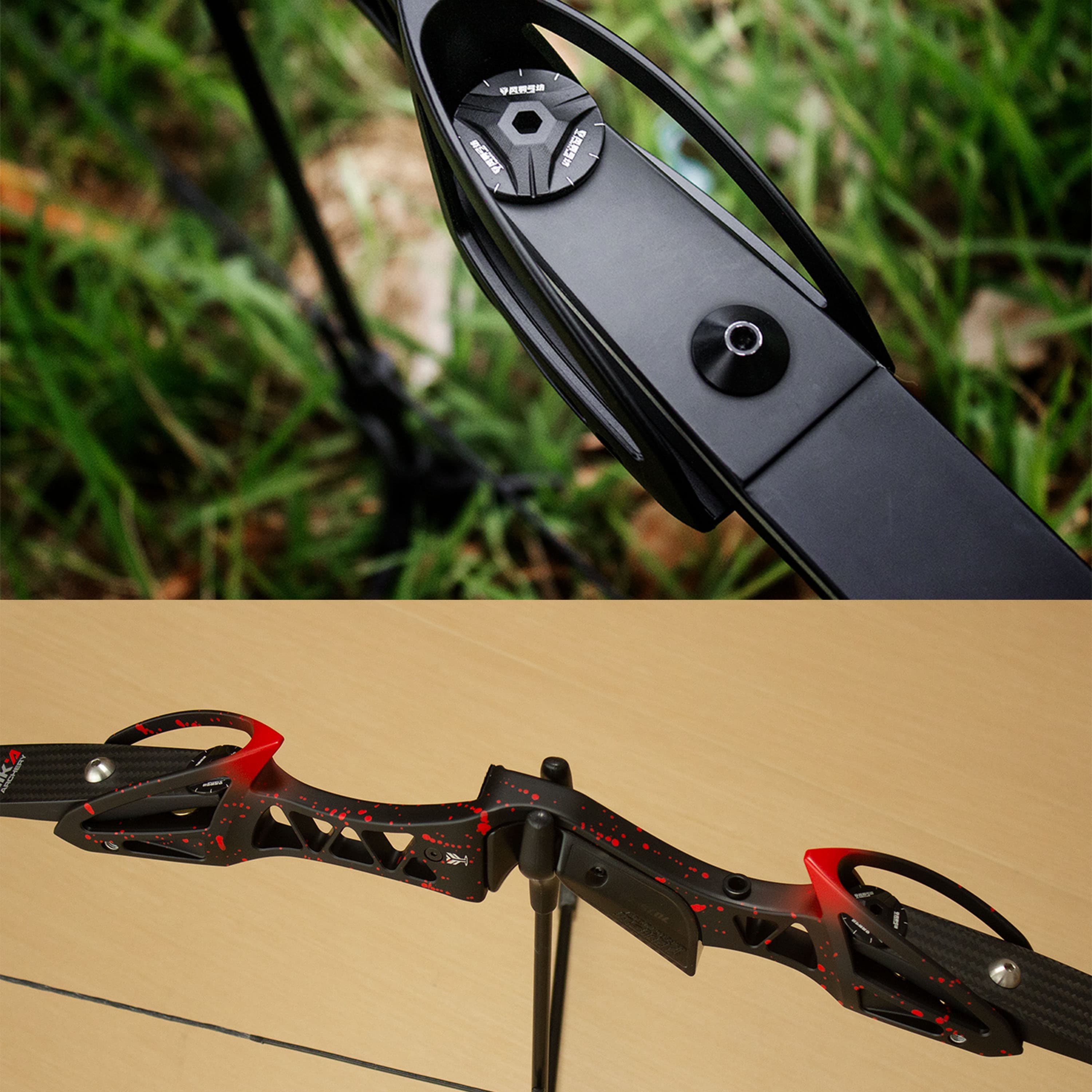 FENGYU Recurve Bow Set 22-60lbs Takedown Bow Archery