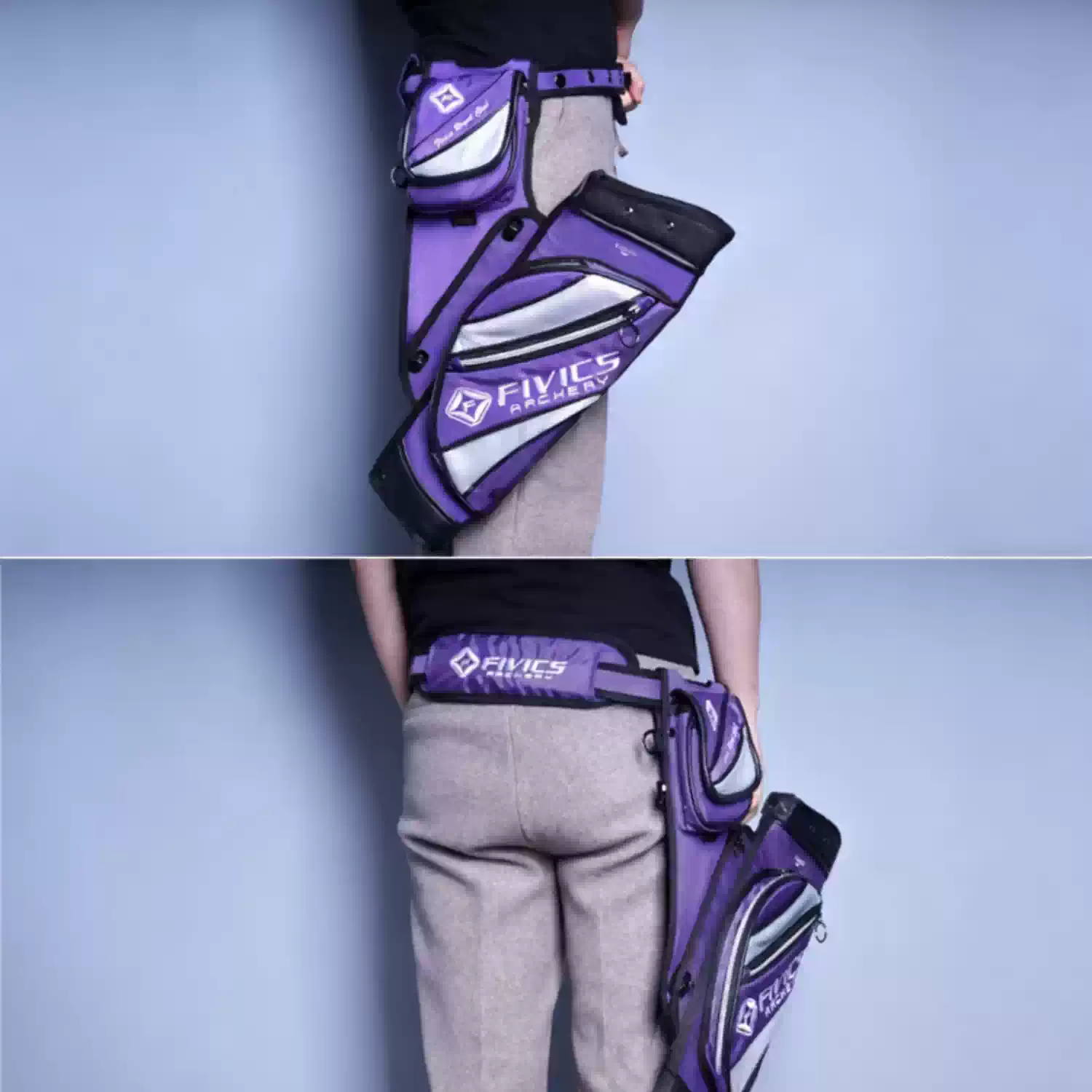FIVICS Competition Hip Arrow Quiver 45cm Lightweight Archery Bag