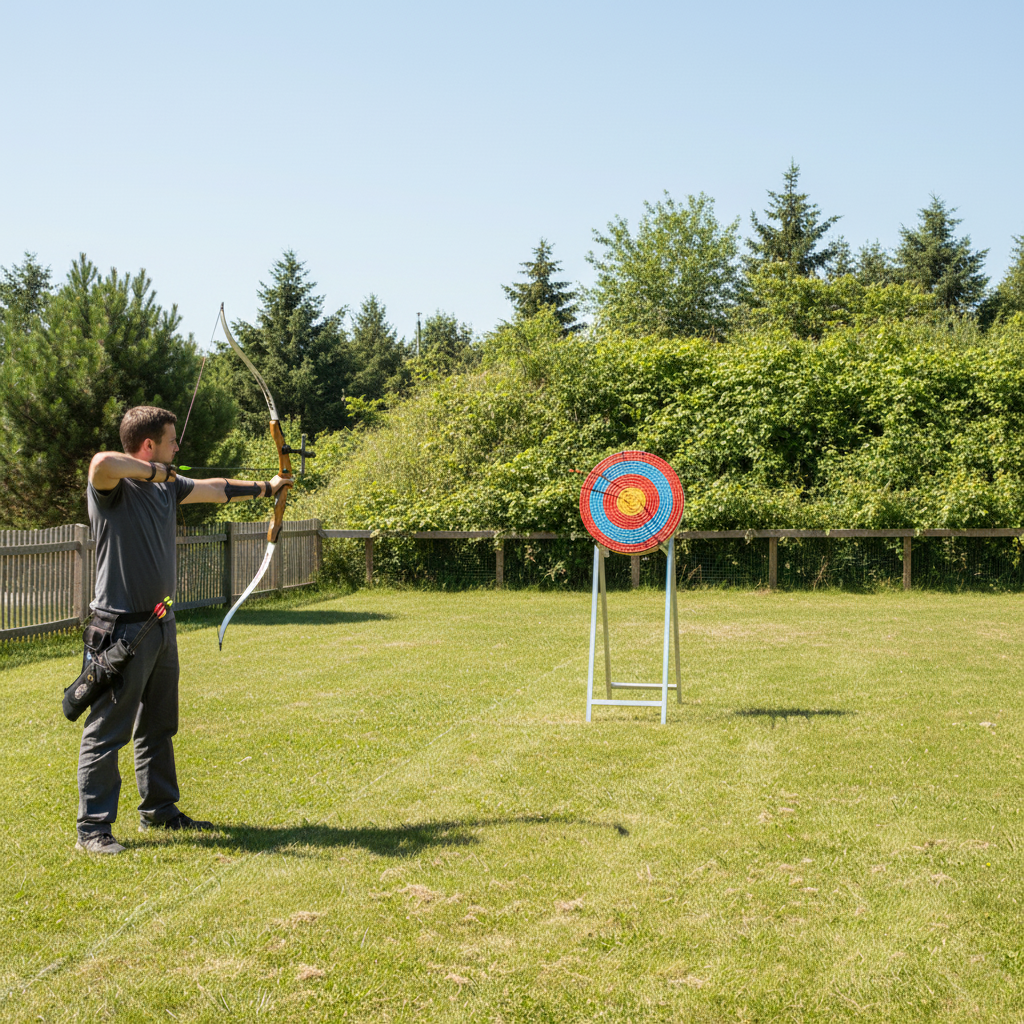 Handmade Straw Archery Target – 55cm Diameter, 1-5 Layers | Durable Traditional Arrow Target