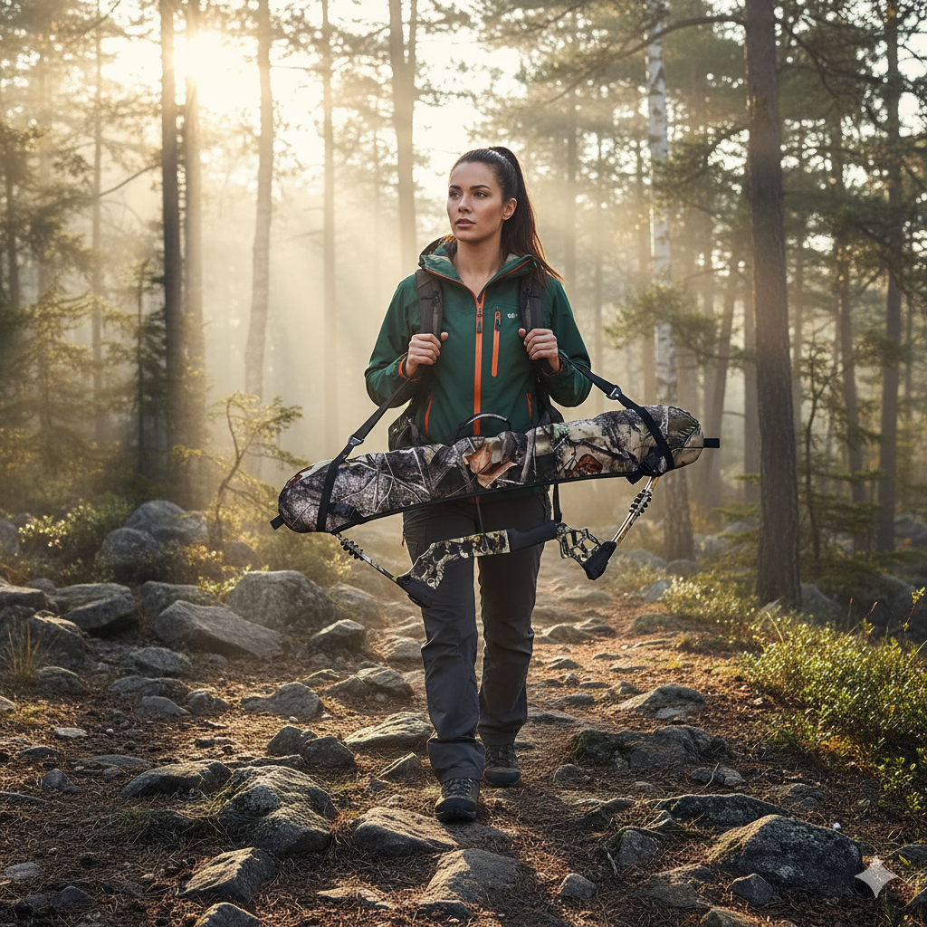 Compound Bow Case Neoprene Archery Bag