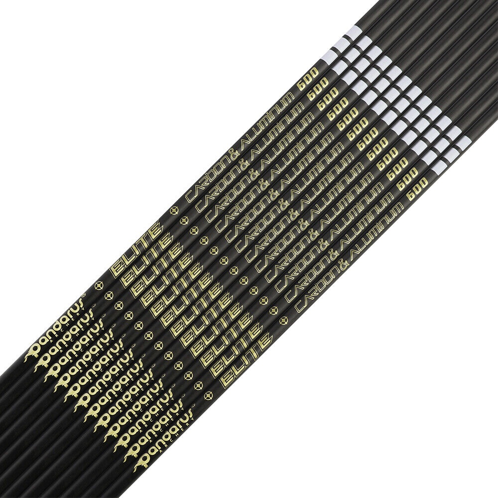 12X carbon aluminum arrow shaft 0.001 inch Nocks insert ID3.2mm ring hunting elite