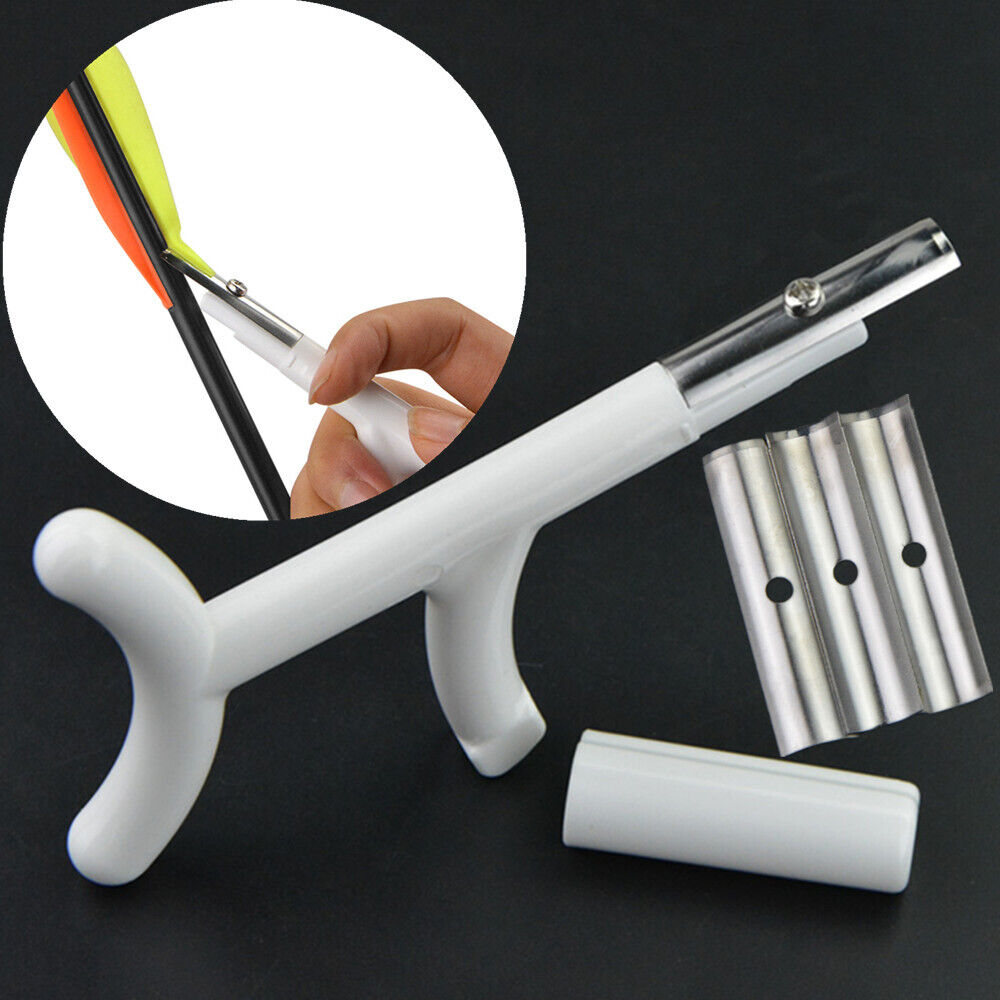 Archery arrow feather scraper wing feather feather removal arrow DIY