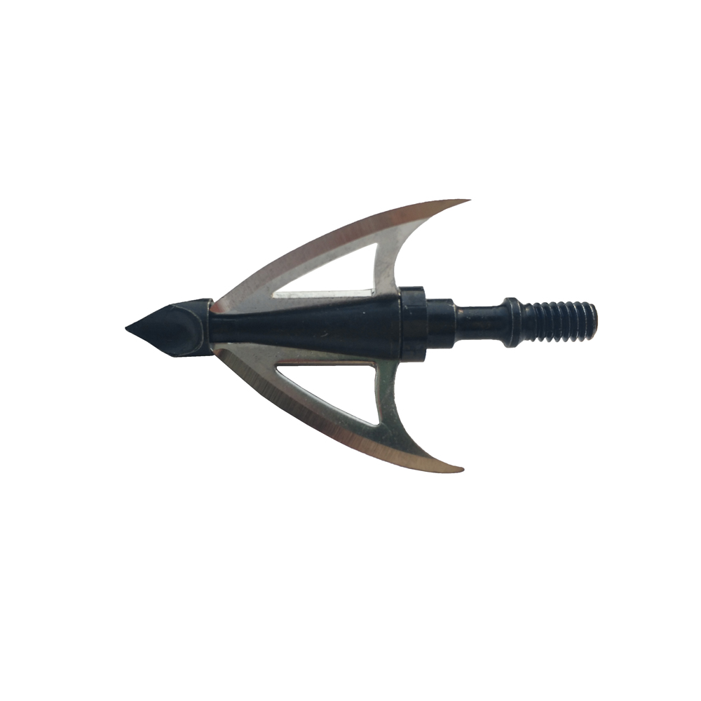 12-Pack Stainless Steel Wolf Fang Broadheads 100gr