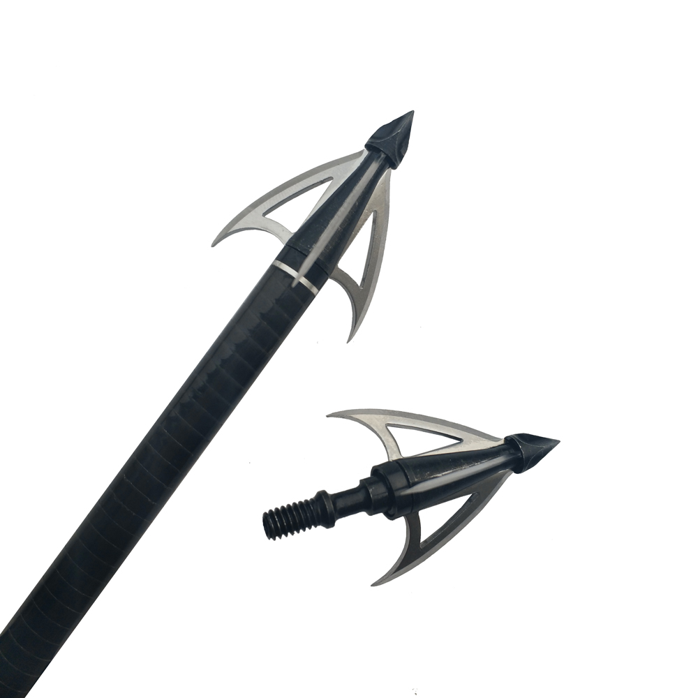 12-Pack Stainless Steel Wolf Fang Broadheads 100gr