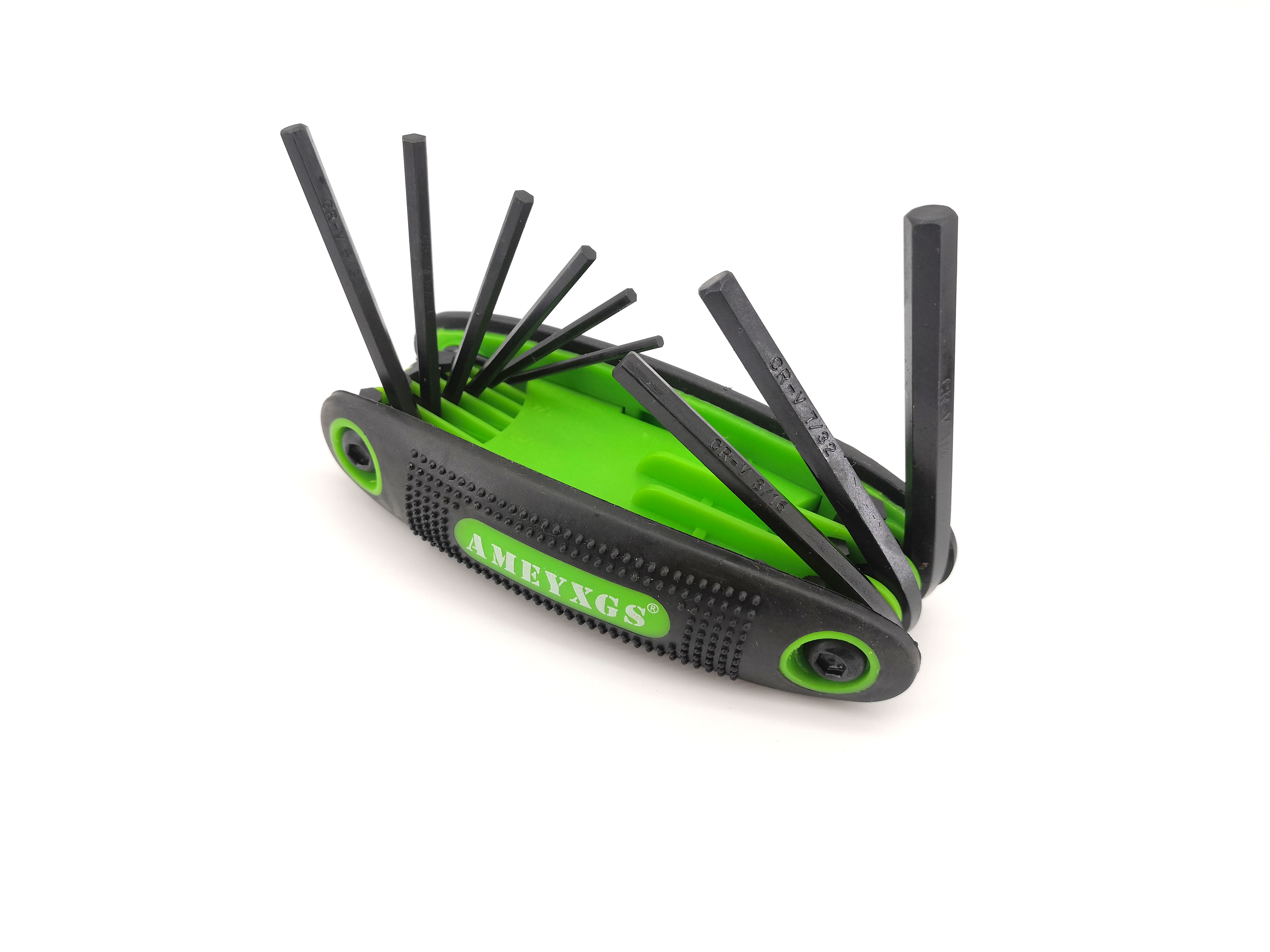 AMEYXGS Imperial Allen Wrench Set 1/4 to 5/64 Inch – 9 Sizes