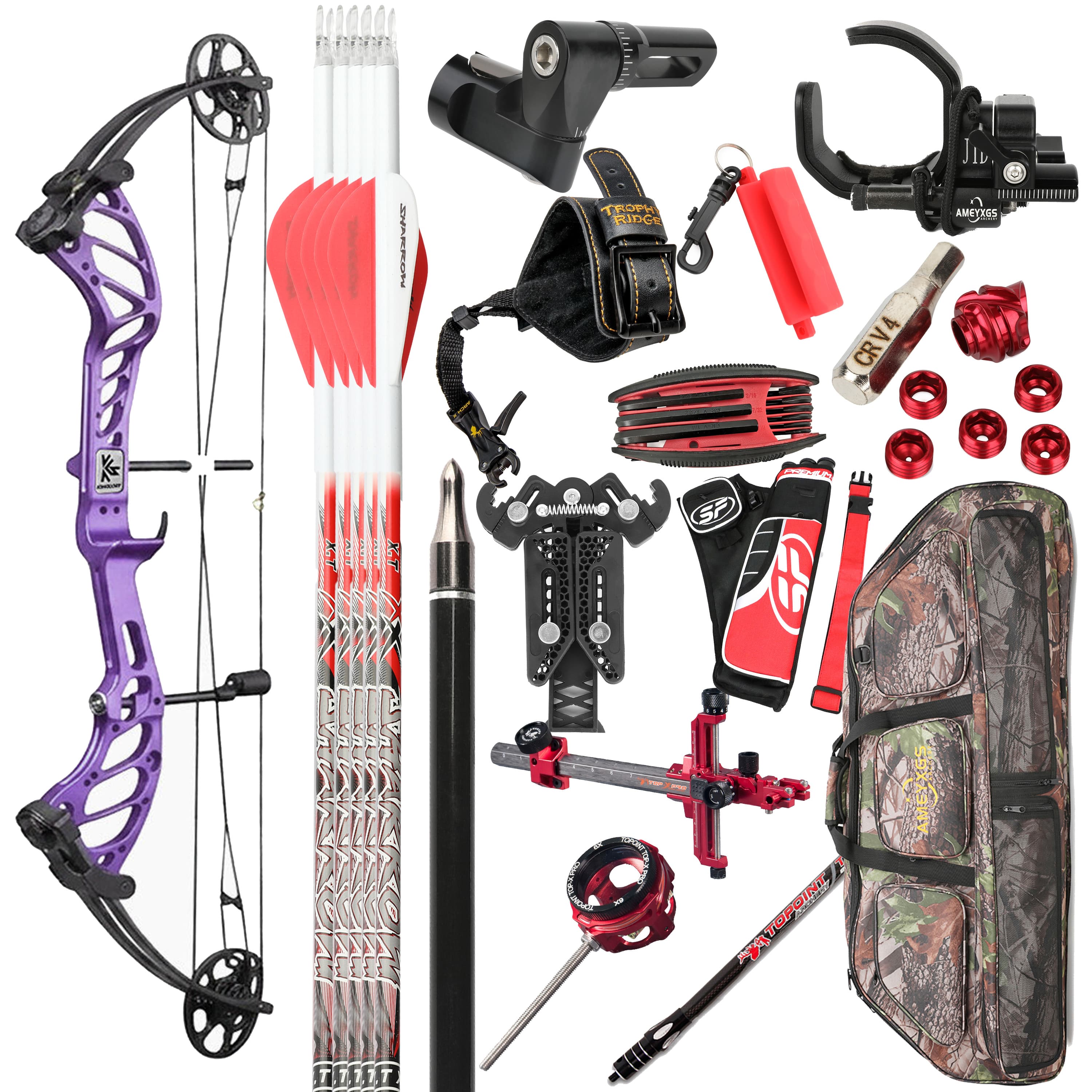 LWANO Compound Bow 15-30Lbs Kit Shooting Archery Youth Bow